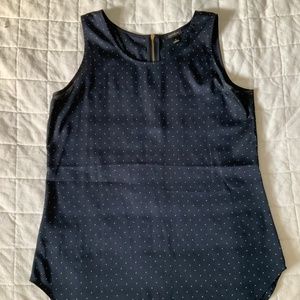 Navy blouse